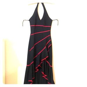 Red and Black Salsa Dress